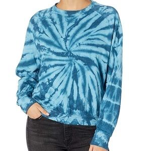 NWT Betsey Johnson Groovy Tie Dye Pullover Women’s Medium Sweatshirt Loungewear